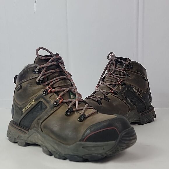 Irish Setter Crosby 6-inch Waterproof Leather Safety Toe Boots - Women's - Picture 10 of 14